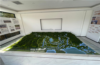 光明湖生態模型